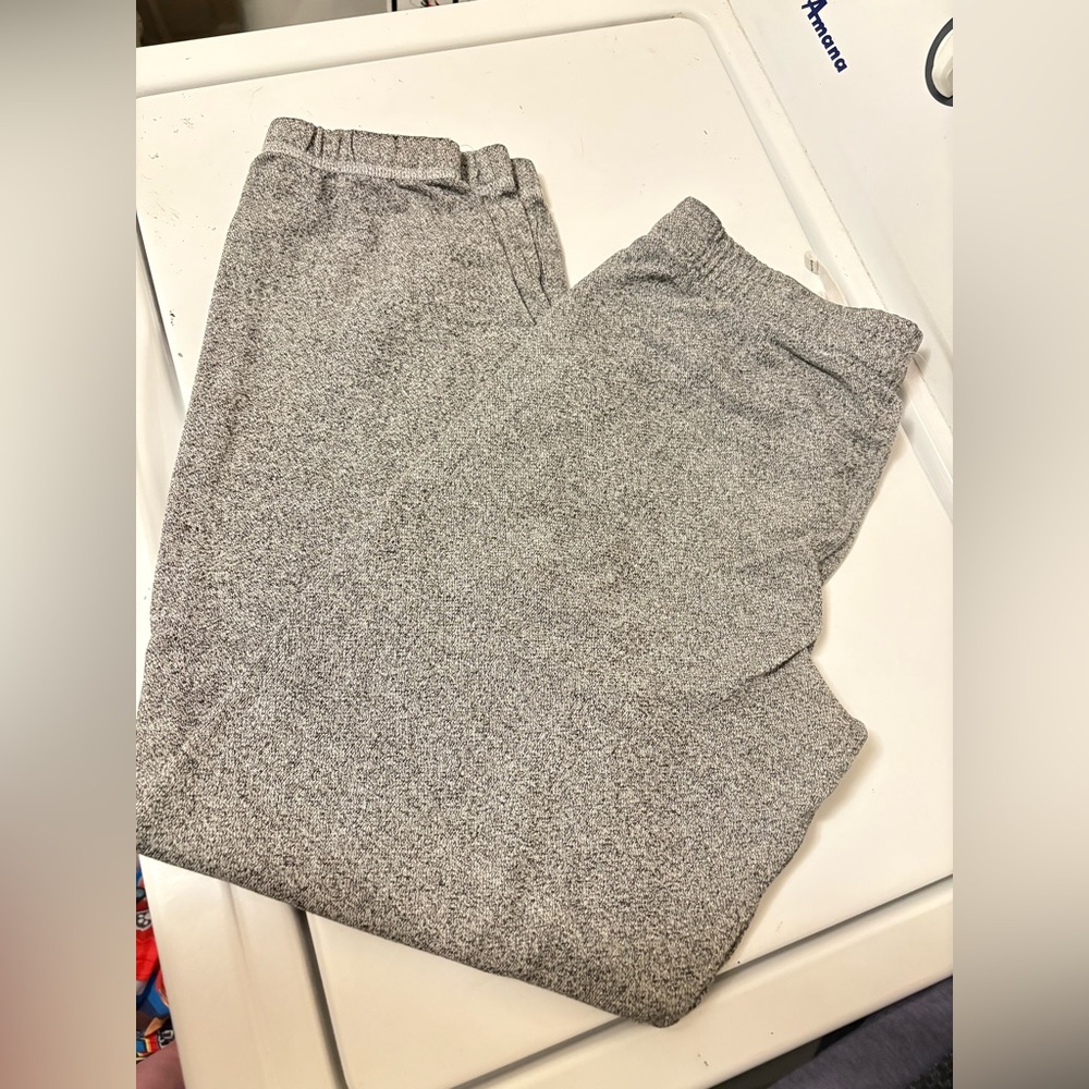 ROOTS Gray Pants size 14. Fit like woman’s extra small